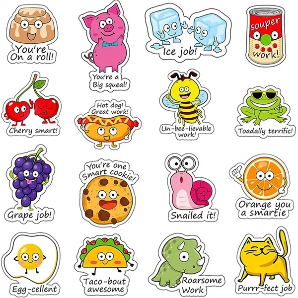 Waterproof Cartoon Stickers for Kids Classroom - Waterproof Cartoon Stickers for Kids Classroom - Image 5 of 10