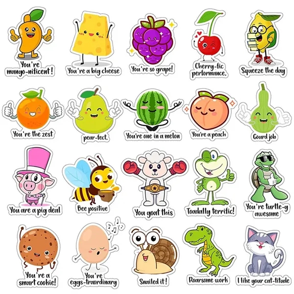 Waterproof Cartoon Stickers for Kids Classroom - Waterproof Cartoon Stickers for Kids Classroom - Image 6 of 10