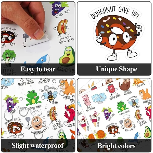 Waterproof Cartoon Stickers for Kids Classroom - Waterproof Cartoon Stickers for Kids Classroom - Image 10 of 10