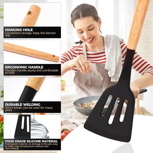 Kitchen Cooking Utensils Set - Kitchen Cooking Utensils Set - Image 1 of 4