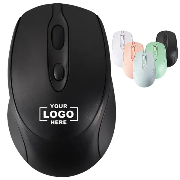 Rechargeable 2.4GHz USB Wireless Bluetooth Mouse - Rechargeable 2.4GHz USB Wireless Bluetooth Mouse - Image 0 of 5