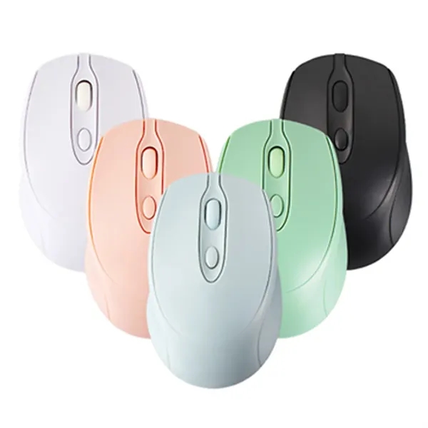 Rechargeable 2.4GHz USB Wireless Bluetooth Mouse - Rechargeable 2.4GHz USB Wireless Bluetooth Mouse - Image 1 of 5