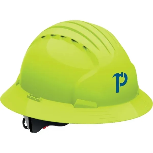 Evolution™ 6161 Full Brim Hi-Vis Hard Hat - Evolution™ 6161 Full Brim Hi-Vis Hard Hat - Image 2 of 3