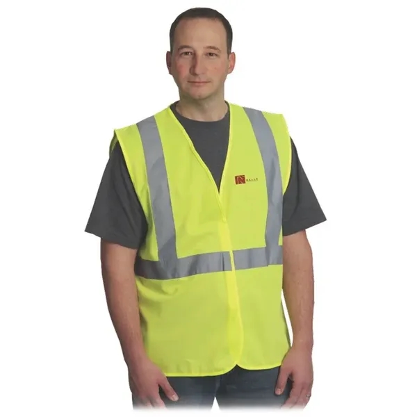 Class 2 Solid Fabric Vest - Class 2 Solid Fabric Vest - Image 1 of 2