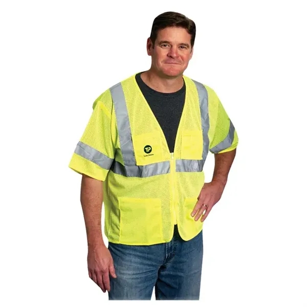 Value 4 Pocket Zipper Mesh Vest - Value 4 Pocket Zipper Mesh Vest - Image 1 of 2