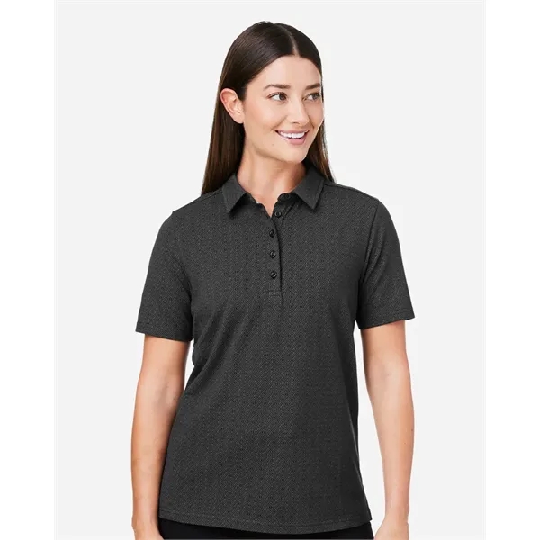 Devon & Jones Women's Crownlux Performance® Geo Polo - Devon & Jones Women's Crownlux Performance® Geo Polo - Image 0 of 10