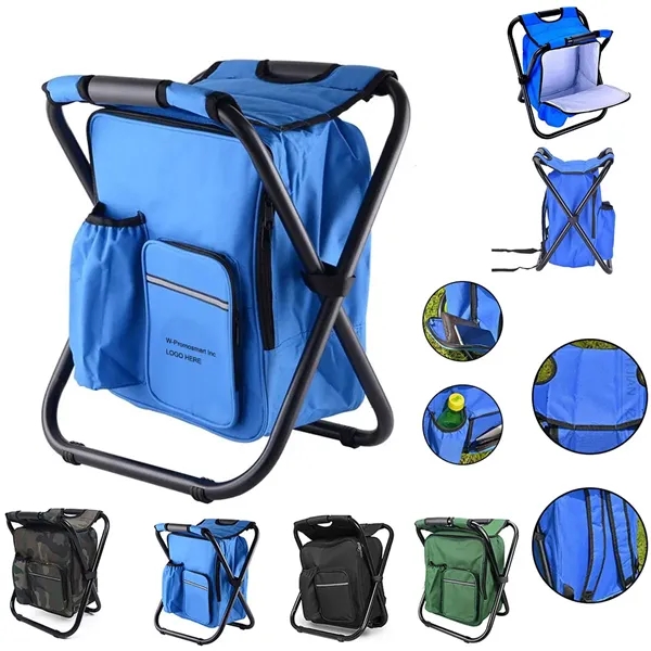 Folding Backpack Cooler Chair - Folding Backpack Cooler Chair - Image 0 of 3