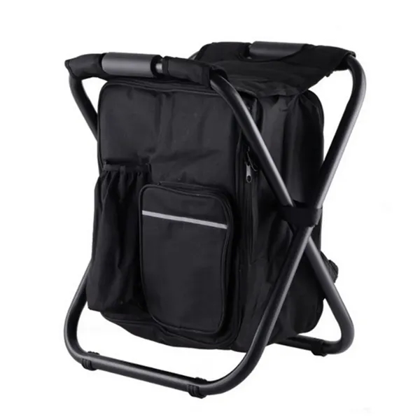 Folding Backpack Cooler Chair - Folding Backpack Cooler Chair - Image 2 of 3