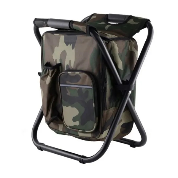 Folding Backpack Cooler Chair - Folding Backpack Cooler Chair - Image 3 of 3