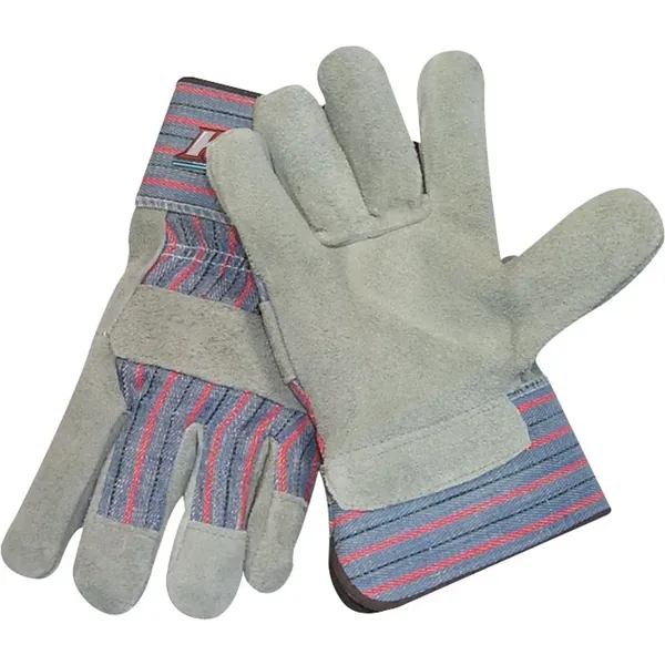 Custom Split Leather Glove w/Safety Cuffs