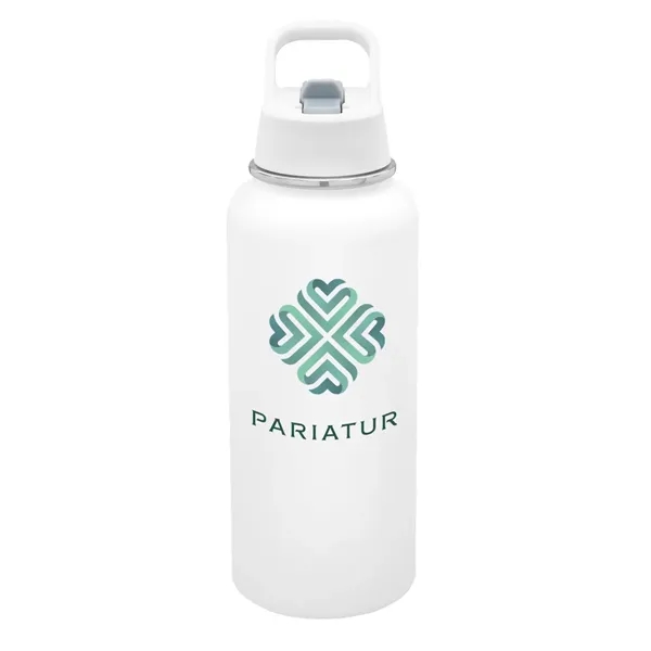Custom Urban Peak® 40oz Portage Flip Straw Water Bottle