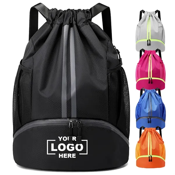 Large Capacity Sports Fitness Backpack Oxford Cloth - Large Capacity Sports Fitness Backpack Oxford Cloth - Image 0 of 5