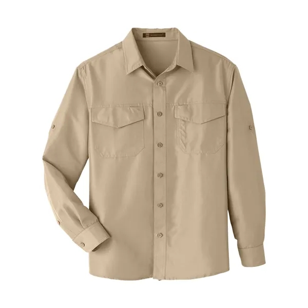 Harriton Men's Key West Performance Staff Shirt - Harriton Men's Key West Performance Staff Shirt - Image 7 of 14