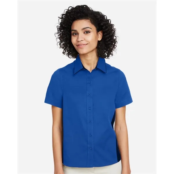 Harriton Women's Flash IL Colorblock Shirt - Harriton Women's Flash IL Colorblock Shirt - Image 0 of 12