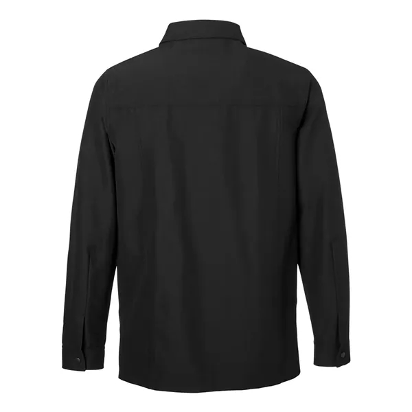 Harriton Unisex Flex Twill Overshirt - Harriton Unisex Flex Twill Overshirt - Image 2 of 8