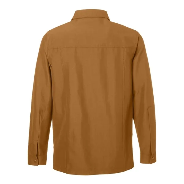 Harriton Unisex Flex Twill Overshirt - Harriton Unisex Flex Twill Overshirt - Image 8 of 8