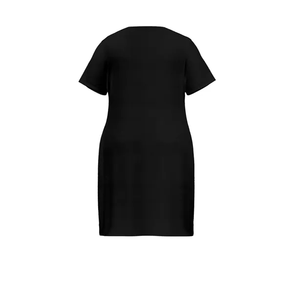 DTF Custom Plus Size V-Neck Dress with Pockets - No MOQ - DTF Custom Plus Size V-Neck Dress with Pockets - No MOQ - Image 3 of 4