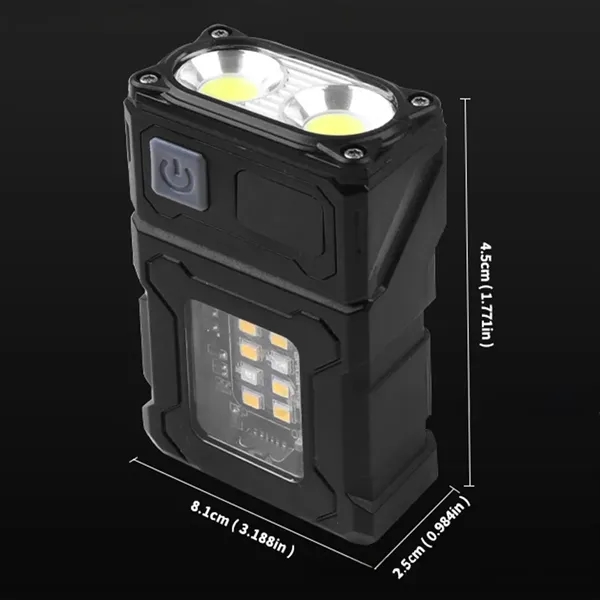 COB LED Digital Display Strong Light Magnetic Flashlight - COB LED Digital Display Strong Light Magnetic Flashlight - Image 1 of 4