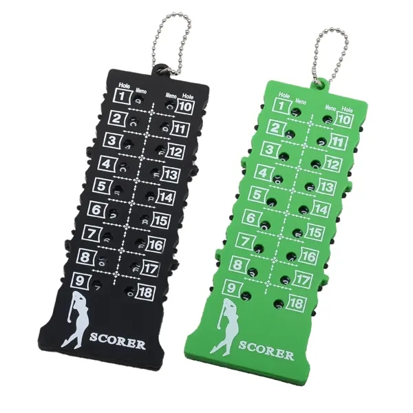 Golf Strip 18 Hole Score Counter Keychain - Golf Strip 18 Hole Score Counter Keychain - Image 4 of 4