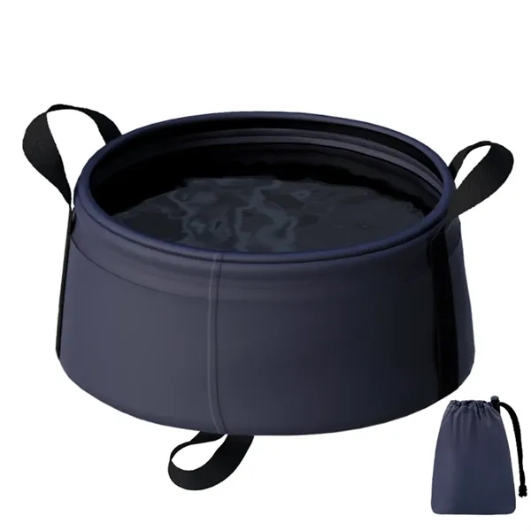 Outdoor Products Portable Folding Basin Bucket - Outdoor Products Portable Folding Basin Bucket - Image 5 of 8