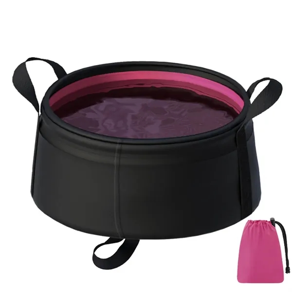 Outdoor Products Portable Folding Basin Bucket - Outdoor Products Portable Folding Basin Bucket - Image 6 of 8
