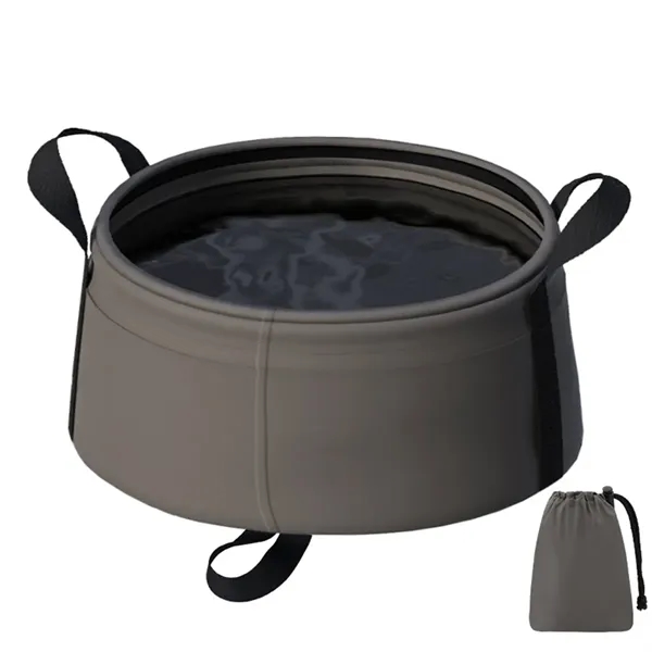Outdoor Products Portable Folding Basin Bucket - Outdoor Products Portable Folding Basin Bucket - Image 8 of 8