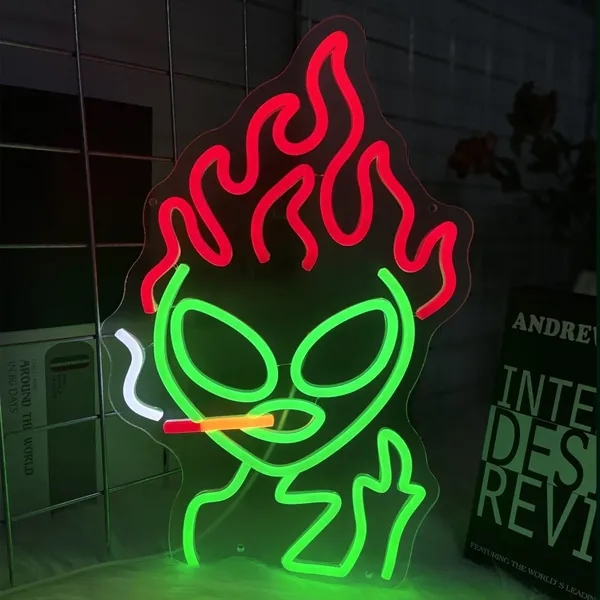 Customized Acrylic Lighted LED Flex Neon Sign - Customized Acrylic Lighted LED Flex Neon Sign - Image 1 of 5