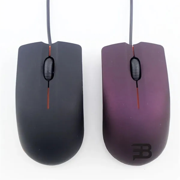 3-Button Wired Optical Mouse Laptops Notebooks Chromebook - 3-Button Wired Optical Mouse Laptops Notebooks Chromebook - Image 0 of 1