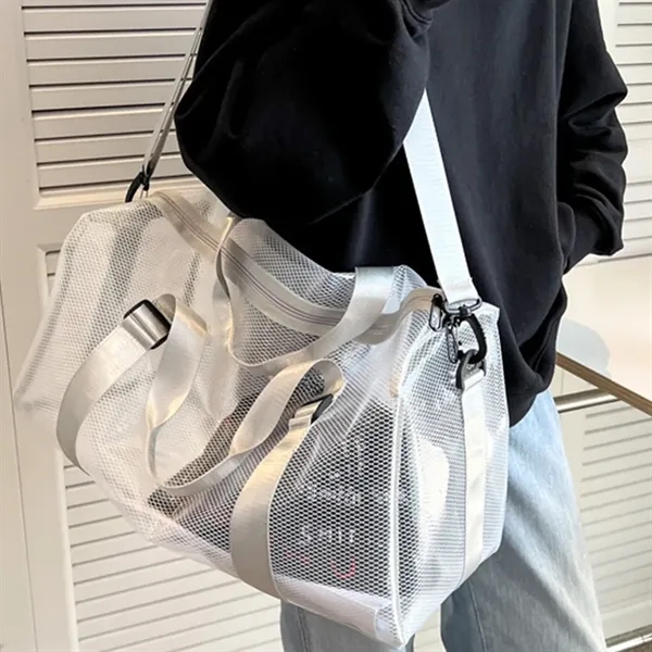Waterproof PVC Transparent Travel Bag Large Capacity - Waterproof PVC Transparent Travel Bag Large Capacity - Image 2 of 9