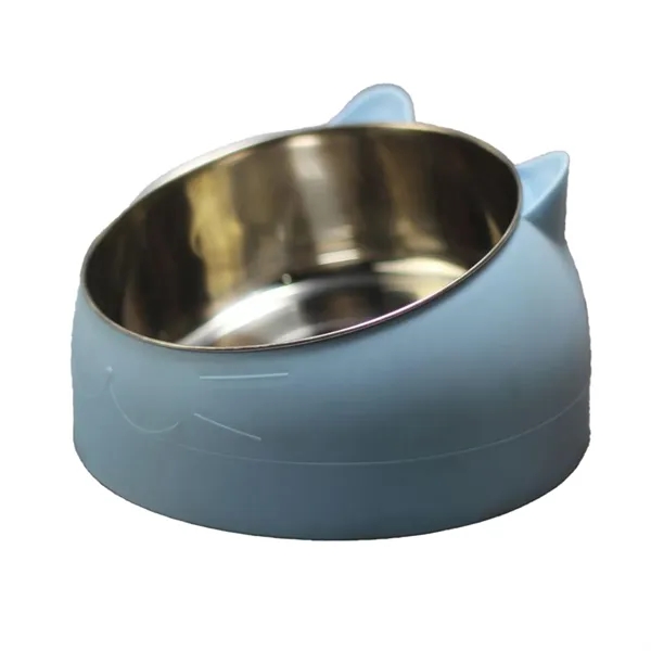 Stainless Steel Cat Ear Pet Bowl - Stainless Steel Cat Ear Pet Bowl - Image 6 of 6