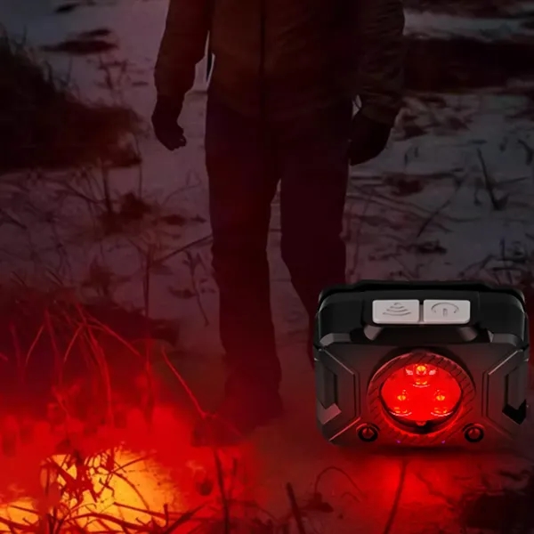 Rechargeable LED Headlamp with Adjustable Strap - Rechargeable LED Headlamp with Adjustable Strap - Image 5 of 6