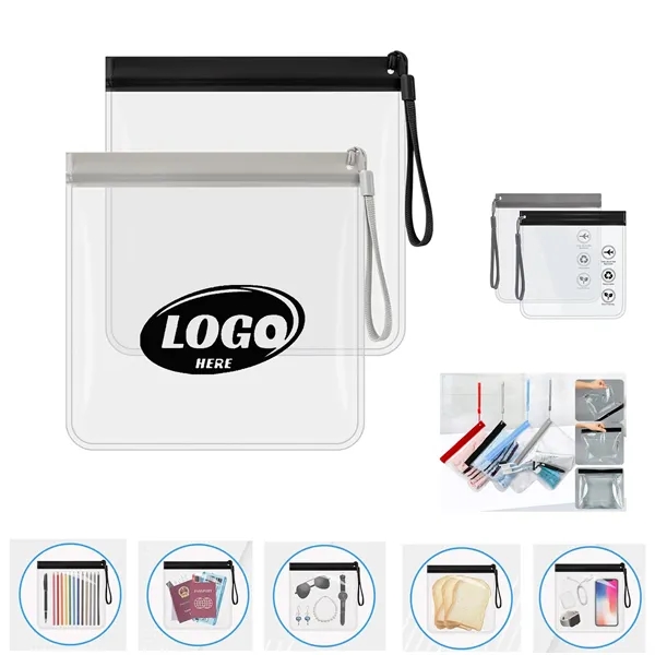 Transparent EVA Toiletry Bag - Transparent EVA Toiletry Bag - Image 0 of 3