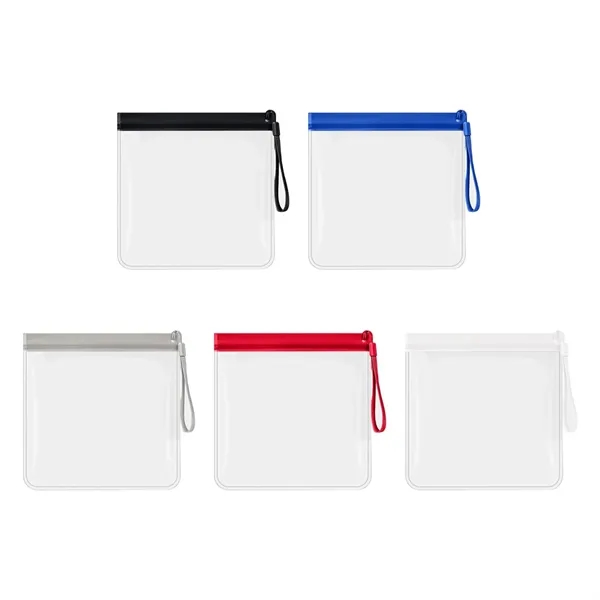 Transparent EVA Toiletry Bag - Transparent EVA Toiletry Bag - Image 2 of 3