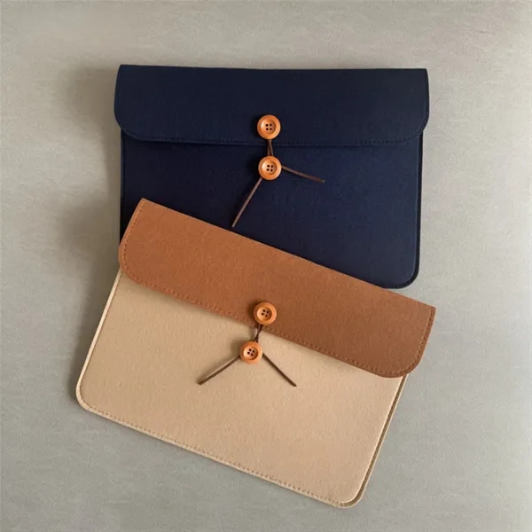 Eco-Friendly Felt A4 Document Bag for Corporate Events - Eco-Friendly Felt A4 Document Bag for Corporate Events - Image 3 of 4