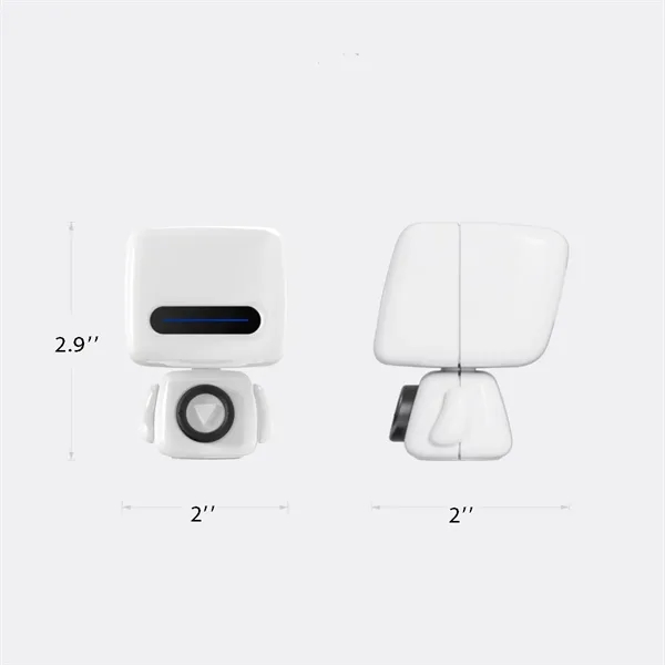 Mini Retro Rechargeable Robot Wireless Speaker Music Player - Mini Retro Rechargeable Robot Wireless Speaker Music Player - Image 1 of 2