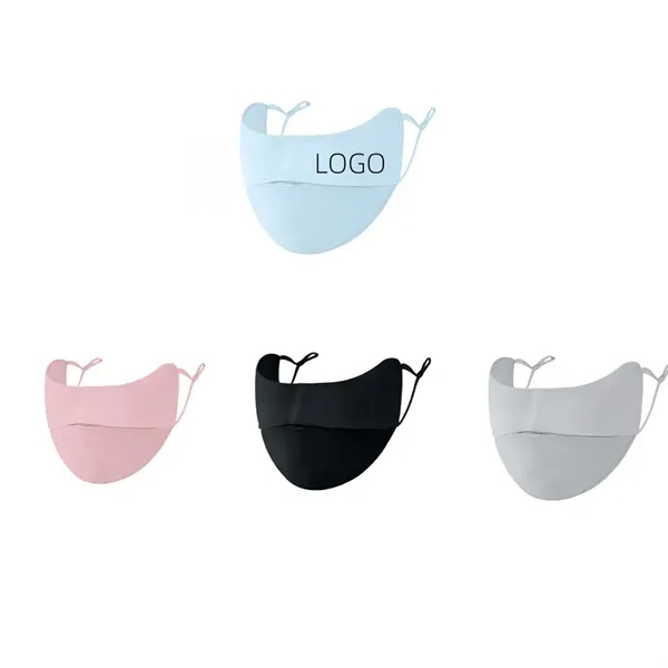 UV Face Covering  Women Breathable Mask Sun Protection - UV Face Covering  Women Breathable Mask Sun Protection - Image 0 of 4