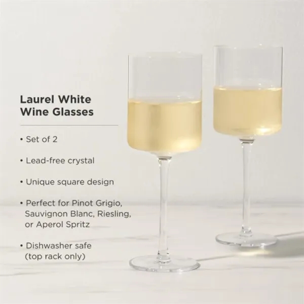 Viski® Laurel White Wine Glass - Viski® Laurel White Wine Glass - Image 7 of 7