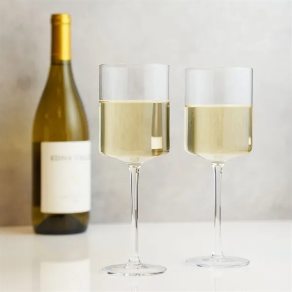 Viski® Laurel White Wine Glass - Viski® Laurel White Wine Glass - Image 3 of 7