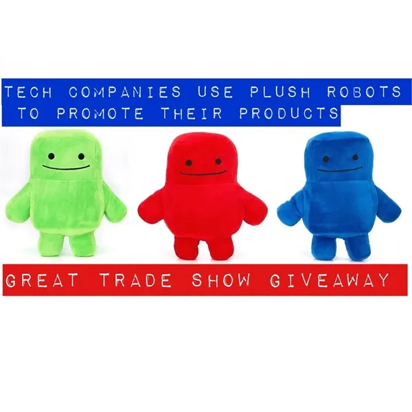 Custom Robot Plush Toy Mascot - Custom Robot Plush Toy Mascot - Image 0 of 2