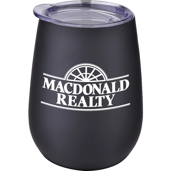 10 oz. Stainless Stemless Wine Tumbler - 10 oz. Stainless Stemless Wine Tumbler - Image 3 of 15