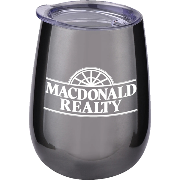 10 oz. Stainless Stemless Wine Tumbler - 10 oz. Stainless Stemless Wine Tumbler - Image 5 of 15