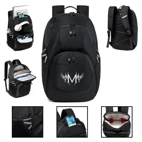 Luxury Voyager 17" Laptop Backpack - Luxury Voyager 17" Laptop Backpack - Image 0 of 2
