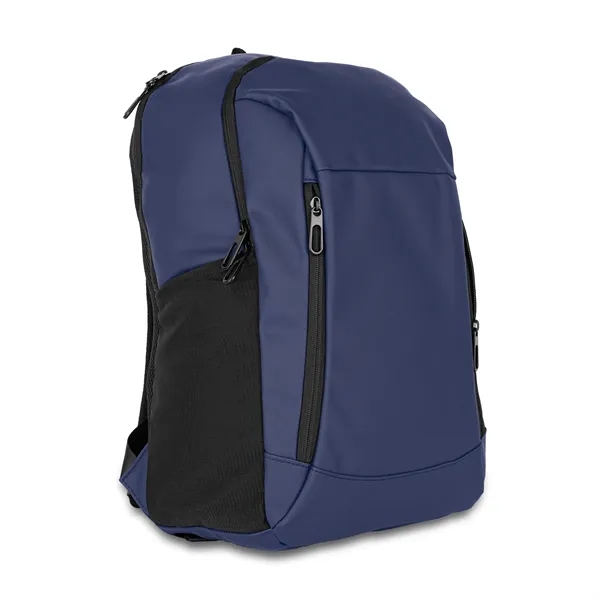 PU Leatherette Water Resistant Backpack - PU Leatherette Water Resistant Backpack - Image 6 of 13