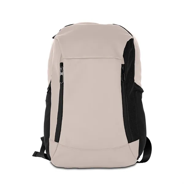 PU Leatherette Water Resistant Backpack - PU Leatherette Water Resistant Backpack - Image 11 of 13