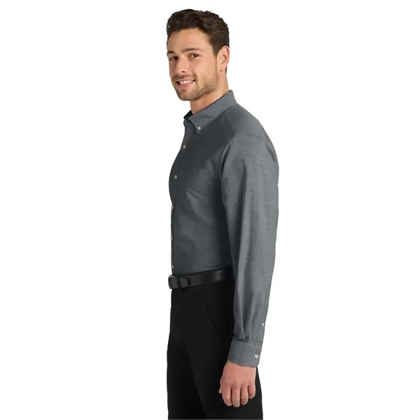 Port Authority Untucked Fit SuperPro Oxford - Port Authority Untucked Fit SuperPro Oxford - Image 2 of 19