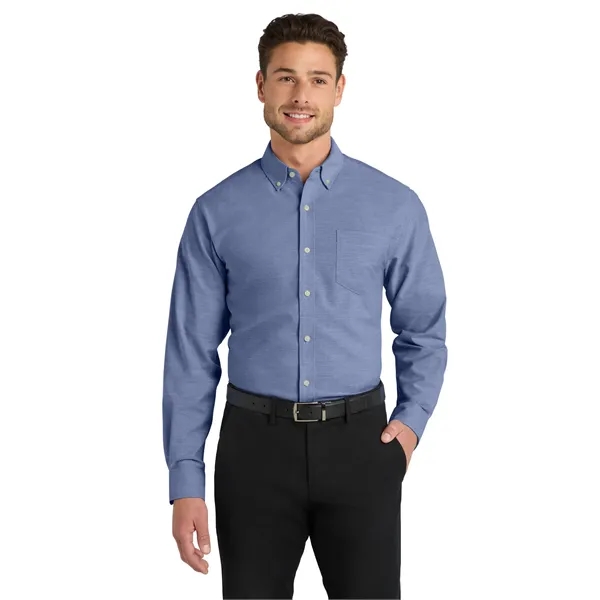 Port Authority Untucked Fit SuperPro Oxford - Port Authority Untucked Fit SuperPro Oxford - Image 5 of 19