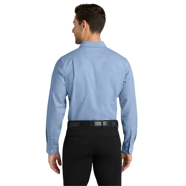 Port Authority Untucked Fit SuperPro Oxford - Port Authority Untucked Fit SuperPro Oxford - Image 11 of 19