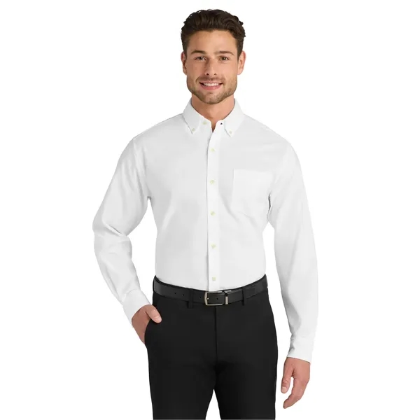 Port Authority Untucked Fit SuperPro Oxford - Port Authority Untucked Fit SuperPro Oxford - Image 14 of 19