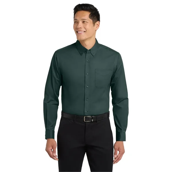 Port Authority Extended Size Long Sleeve Easy Care Shirt - Port Authority Extended Size Long Sleeve Easy Care Shirt - Image 10 of 74