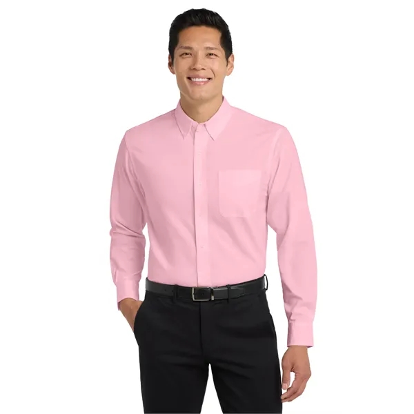 Port Authority Extended Size Long Sleeve Easy Care Shirt - Port Authority Extended Size Long Sleeve Easy Care Shirt - Image 20 of 74